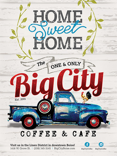 Big City Coffee poster