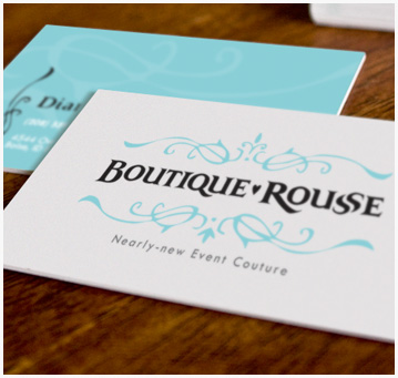 Boutique Rousse business cards